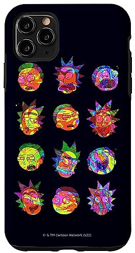 Rick and Morty Psychedelic Heads Case for iPhone 11 Pro Max