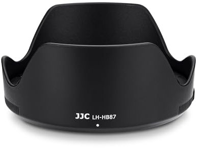 JJC LH-HB87 - Paraluce per obiettivo Nikon NIKKOR Z 24-70 mm f/2.8 S, paraluce reversibile, sostituisce il paraluce Nikon HB-87, filtro da 67 mm e copriobiettivo supportato