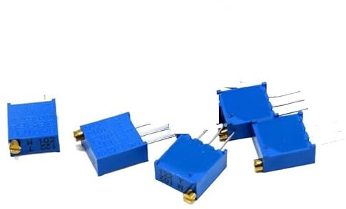 10 Stück 3296W 3296 50 100 200 500 Ohm 1K 2K 5K 10K 20K 50K 100K 200K 500K 1M Ohm 103 100R 200R 500R Trimpot Trimmer Potentiometer(200K Ohm)