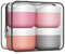 Travel Pots for Toiletries by Aurdox, Silicone Travel Pots, Cream Jars with Spatulas Tool and Clear Bag, TSA Approved Mini Containers, Leak-proof Essentials for Cosmetic 40ml /(4 Pack)