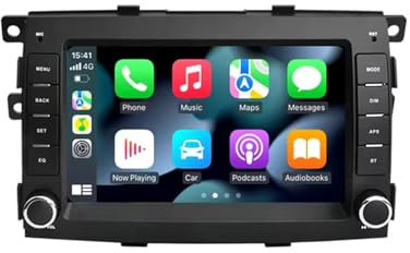 Radio estéreo BOBOBH de doble DIN con Android 13 y Bluetooth para Kia Sorento 2 XM 2009-2012, pantalla táctil de 7 pulgadas, control de voz, Carplay, wifi, control en el volante, USB, GPS (S5 4G+64G)