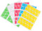 Cable Tags A4 Network Cable Labels Sticker Colorful Waterproof Self Adhesive Wire Labels for Electrical Cables Organize Cord Identification(Random-10sheet)