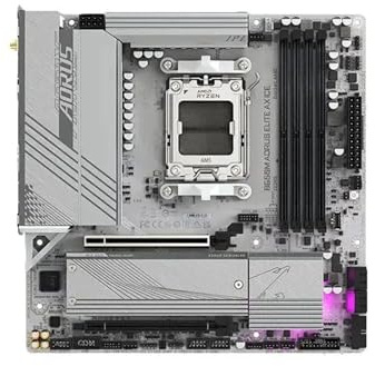 Placas Base Fit For GIGABYTE B650M AORUS Elite AX Ice Micro-ATX AMD B650 DDR5 Ryzen Serie 7000/8000/9000 procesadores Socket AM5 Placa Base