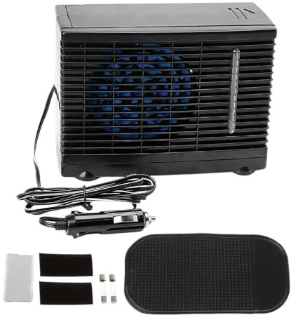 Aire Acondicionado 12V Portátil Auto, Mini Climatizador Coche Camión