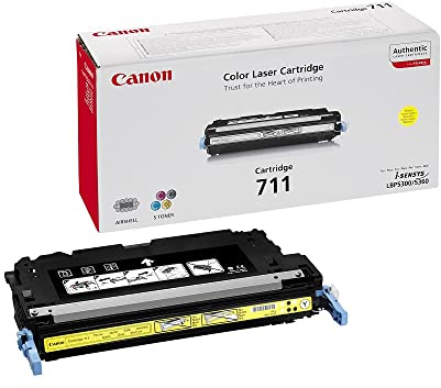Canon 1657B002 711 Tonerkartusche gelb 6.000 Seiten