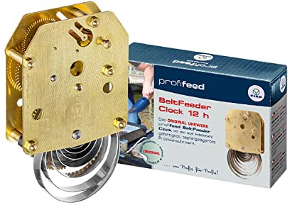 FIAP profifeed BeltFeeder Clock 12 h - mechanisches Uhrwerk - Laufzeit 12 Stunden - Uhrwerkfütterer - Zugkraft bis zu 5 kg - Futterautomat - Fischzucht - Teichzubehör - Teichwirtschaft