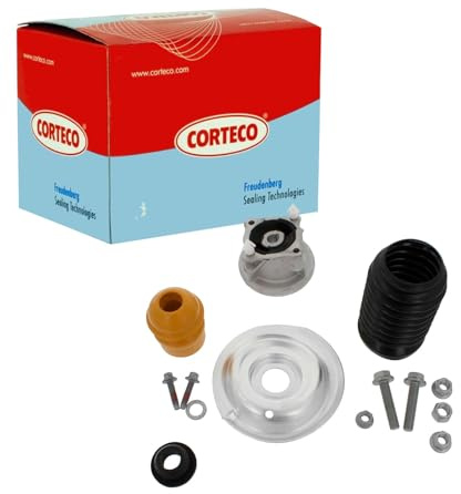 Corteco 80001564 Reparatursatz, Federbeinstützlager vorne | 80001564 Kompatibel mit A-Klasse (W168)