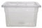 2 X 40cm Spacemaster Maxi Clear 20 Litre Storage Box with Lid - 40 x 33 x 25