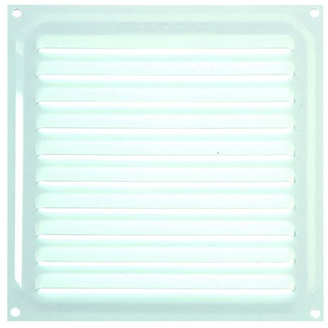 Brinox B70220D - Rejilla de ventilación (15 x 15 cm) color lacado blanco