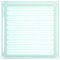 Brinox B70220D - Rejilla de ventilación (15 x 15 cm) color lacado blanco