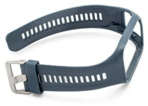 vhbw TPE Ersatz Armband kompatibel mit Tomtom Adventure, Golfer 2, Runner 2, Runner 3, Spark, Spark 3 Fitnessuhr, Smartwatch - 24,5 cm dunkelblau
