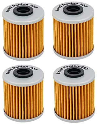 Road Passion Ölfilter für FL125 SDW ADDRESS 250 2007-2009(4 Stück)