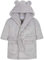 BabyTown Baby Boys & Girls Soft Plush Fleece Dressing Gown Grey 18-24 Months