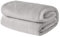 Brentfords - Coperta super morbida in pile di flanella, grande, soffice e calda, colore: grigio argento, 150 x 200 cm