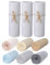 P'tit Basile - 3er Set Jersey Spannbettlaken Baby, Spannbetttüch für Kinderbetten 100% Bio-Baumwolle - 70x140 cm - Weiß - Ausziehbar mit elastisch Rundum