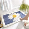 XQHD Alfombras De Baño Antideslizantes, Increíblemente Suave Absorbente Alfombra De Baño Lavar Y Secar A Máquina Alfombras De Felpa para Baño Ducha Jacuzzi SPA Gris,Blue-40X60cm