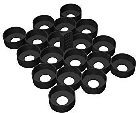 Feldherr Paint Rack Compatible avec Les Pots de Peinture Citadel (12 ML) - 18 Compartiments, Couleur:Black