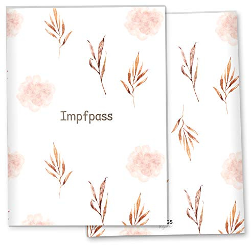 Olgs Impfpasshülle Arizona Pink Passion, Kunststoff Schutzhülle ohne Personalisierung für Dokumente & Impfpass - Größe 9,3x13cm