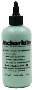 Anchorlube All-Purpose Metalworking Compound 8oz - Water-Based Cutting Fluid for Drilling, Tapping, Sawing - Great on Stainless Steel | No Oil