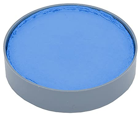 Grimas Water-Make-Up, 60ml Wasserschminke, Farbe blau 303, professionelle Körperfarbe, schnelltrockend und sehr hautschonend, ideal fürs Kinderschminken, Karneval und Halloween, auf Wasserbasis