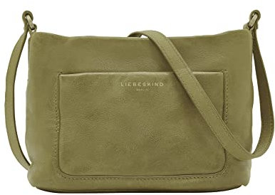 Liebeskind Berlin Damen Vegetable Vintage Ira Crossbody M, Princess Green, Medium (HxBxT 15cm x 23cm 9cm) EU