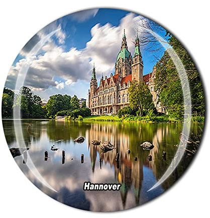 Hannover Niedersachsen Deutschland Kühlschrankmagnet Kristall Touristen Souvenir Geschenkkollektion Kühlschrank Magnet Aufkleber