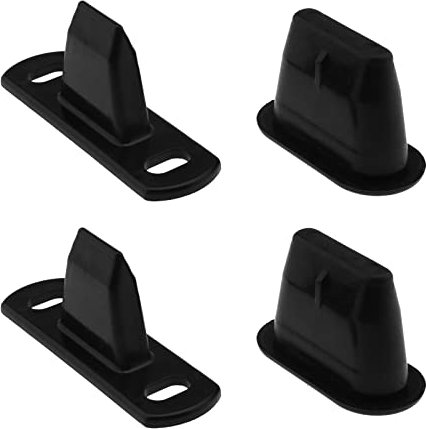 The Lord of the Tools 2 Set Localisateur de Porte Coulissante Latérale de Voiture Guide et Goupille Nylon 904637 904645 1487798080 Compatible avec Fiat Scudo 1995-2006 Dispatch Expert 2006-2012