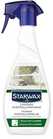 STARWAX LIMPIADOR DE PVC-ALUMINIO PARA PUERTAS Y VENTANAS 500ML
