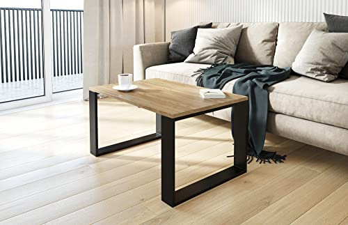 AKKE Table Basse pour Salon Meuble auxiliaire pour café thé Chambre décoratif et Fonctionnel 70cm x 60cm x 45cm