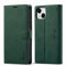 LOLFZ Wallet Case for iPhone 14, Premium Leather Case Card Holder Kickstand Magnetic Closure Flip Case Cover for iPhone 14 - Green