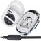 Aenllosi Hart Tasche Hülle für Meta Quest Pro/Meta Quest 3 All-In-One VR Headset, nur Tasche (weiß)