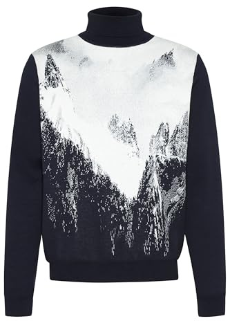 bugatti Herren Rollkragen Pullover 7700-45541