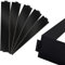 Sonnewelt Bordure de pelouse en métal galvanisé -Bordure de Parterre - 5 m, 10 m, 15 m, 20 m, 25 m, 30 m, 35 m, 40 m, 45 m, 50 m, Noir (Longueur 10 m - Hauteur 18 cm)