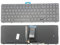 T-ProTek Tastatur Schwarz mit Beleuchtung Deutsches Tastaturlayout kompatibel für HP ZBook 15 G2