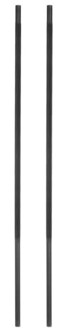QUARKZMAN 2pz Lima Motosega 3/16(4.8mm) Acciaio Carbonio Indurito a Raspatura Rotonda Manico Plastica Lucidatura Catena Motosega