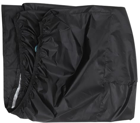 GLEAVI Allwetter-motorradabdeckung Schwarz Größe XXL Uv-Schutz Regenschutz für Motorräder Geländefahrzeuge