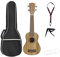 Ukulele Bausatz Konzert-Ukulele Ukulele Zebra Holz Tenor Thin Body Hawaii Gitarre Musical Für Ukulele Starter Student Und Erwachsene
