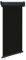 ShGaxin Balkon-Seitenmarkise, Windschutz, Seitenmarkise, Sichtschutz Ausziehbar, Seitenwandmarkiese, 100 × 250 cm Schwarz