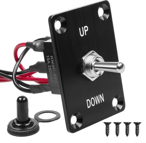 Innovativo interruttore a levetta a 3 posizioni progettato per un funzionamento regolare di polarità inversa nei motori