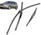 LZQbld Scheibenwischer Vorne Set für Opel Corsa D 2006–2014, 26+16+12, Ersatzwischblätter Wischerblätter Windscreen Wipers