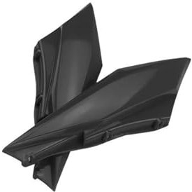 Motorrad Kotflügel Für Surron Light Bee Sur Ron LINGQI Racing Motorrad Hinten Fender Side Panel Kotflügel Verkleidung Abdeckung Rahmen Schutz Bike Geändert Motorrad Rad Kotflügel(Schwarz)