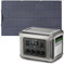 ALLPOWERS R2500 Estación de Energía Portátil,2500W (4000W pico),batería LiFePO4 ampliable,4 salidas AC, compatible con solar,ideal para camping,emergencias y autocaravanas (R2500+SF200(200W))