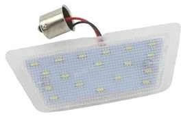 SAUANMNKTP Car Number Plate Light For Vauxhall For Astra G MK4 1998-2004 12V Car LED License Number Plate Light Lamp White