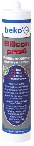 beko Silicon pro4 Premium 224 09 310 ml Marron foncé/acajou