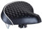 Schwinn Comfort Bike Seat for Men and Women, Quilted Soft Padding Bicycle Seat, Replacement Saddle Fits All Adult Bikes with Standard Seatpost, Wide Springer, Black