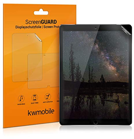 kwmobile Protector de Pantalla Compatible con Apple iPad Pro 12,9 (2015/2017) - Salvapantallas Mate para Tablet - Lámina Protectora
