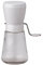 HIC Harold Import Co. 576 Classic Manual Soft Nut Chopper, Stainless Steel Grinder, Glass, 7.5-Inch HIC, 1.25-Cup Capacity, White/Clear