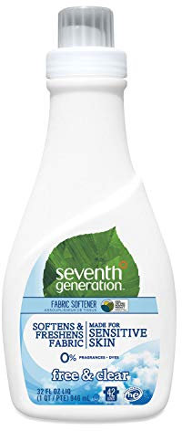 Seventh Generation Weichspüler, frei und transparent, 900 ml