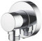 Aqualisa Shower Hose Wall Outlet Chrome mm