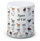 Types of Cat - Cat Breeds (They're All C*NTS) - Rude Funny Ceramic Coffee Mug